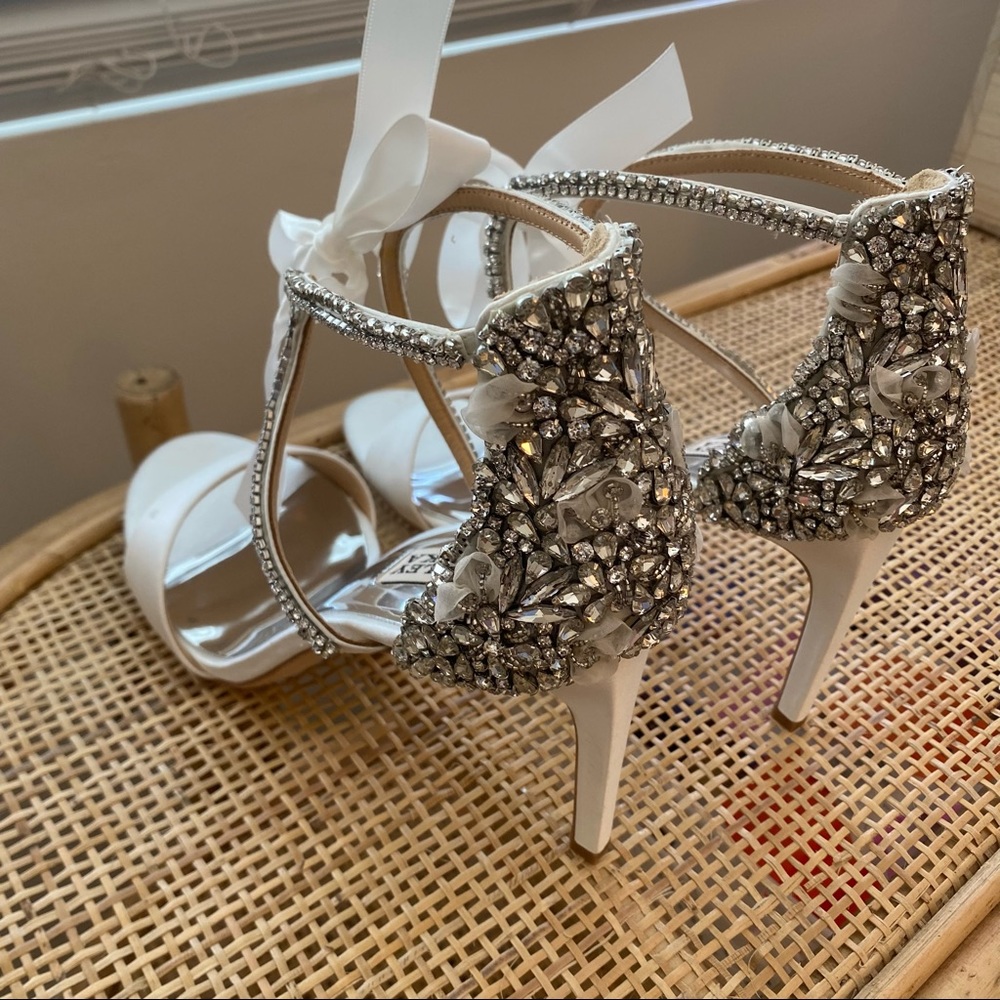Bonita Bejeweled Strappy Stiletto (Never worn)
